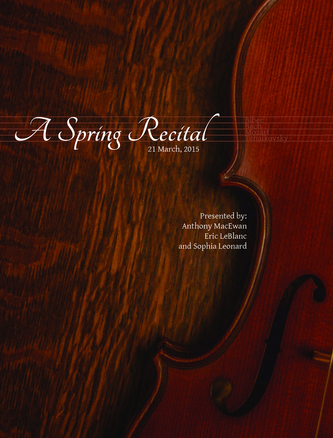 Recital Cover