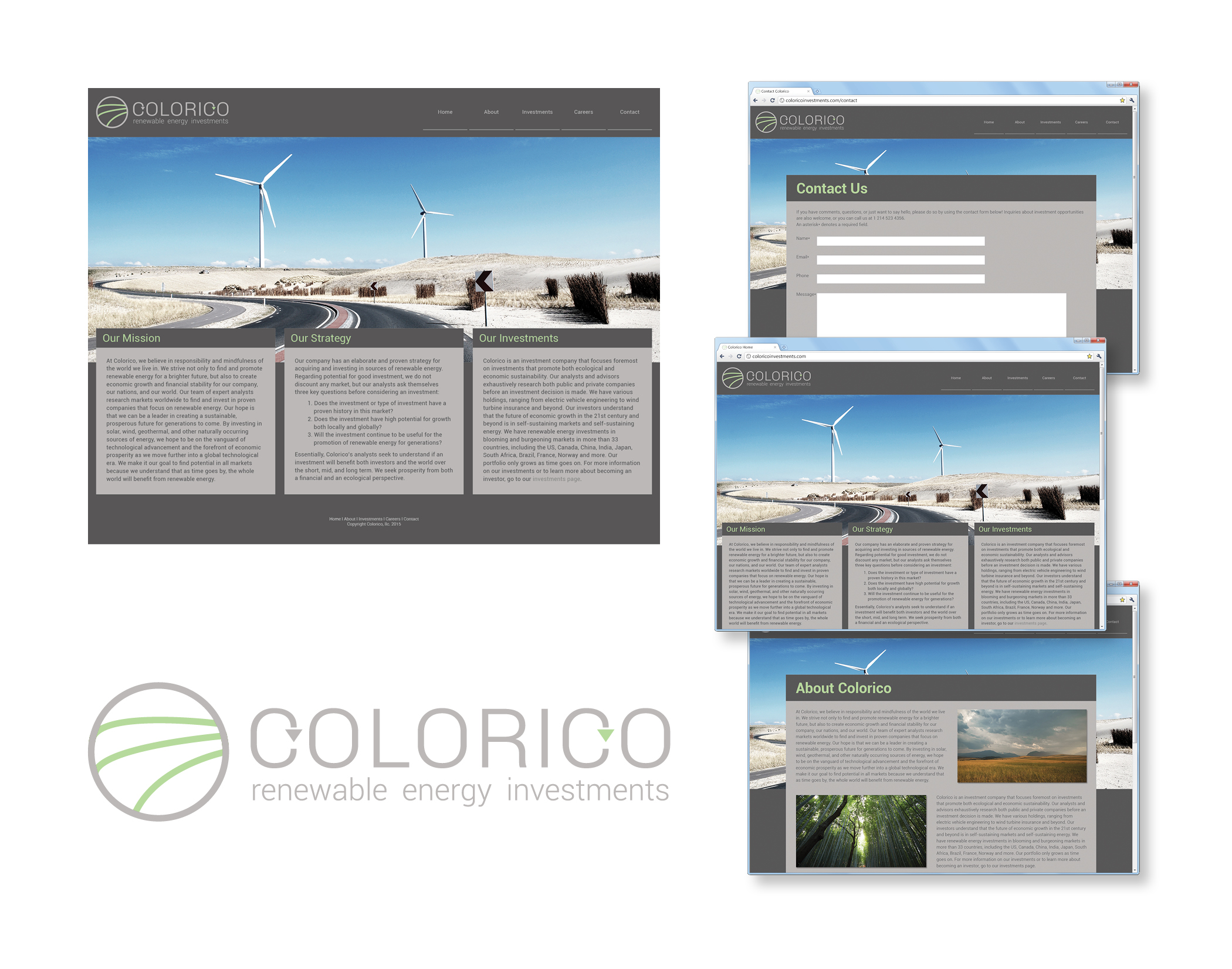 Colorico Brand and Website